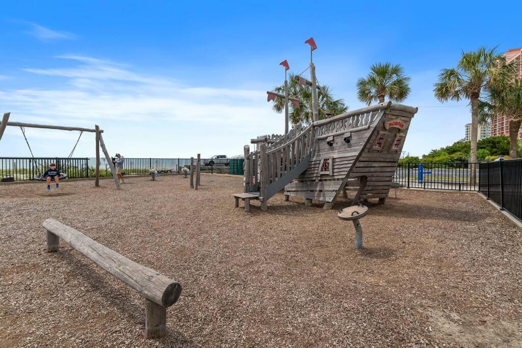 Cabana Palms - Oceanfront Renovated King Bed Sauna Myrtle Beach Exterior photo
